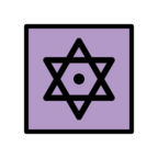 Dotted Six-Pointed Star