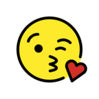 Face Blowing a Kiss