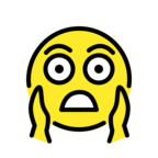 Face Screaming in Fear