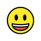Grinning Face with Big Eyes