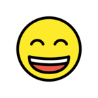 Grinning Face with Smiling Eyes