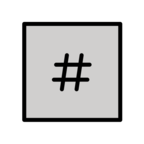 Keycap Number Sign