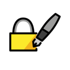 Locked with Pen