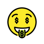 Money-Mouth Face