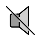 Muted Speaker