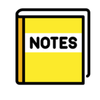 Notebook with Decorative Cover