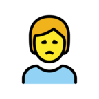 Person Frowning