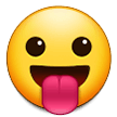 Лицо с языком