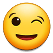 Подмигивающее лицо