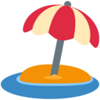 Beach with Umbrella