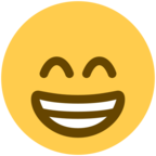 Beaming Face with Smiling Eyes