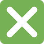 Cross Mark Button