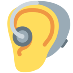 Ear with Hearing Aid