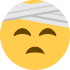 Face with Head-Bandage