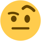 Face with Raised Eyebrow