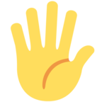 Hand with Fingers Splayed