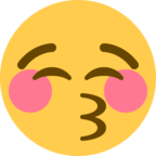 Kissing Face with Closed Eyes