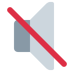 Muted Speaker