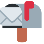 Open Mailbox with Raised Flag