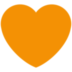 Orange Heart