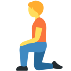 Person Kneeling