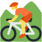 Person Mountain Biking