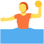 Person Playing Water Polo