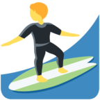 Person Surfing