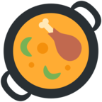 Shallow Pan of Food