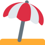 Umbrella on Ground