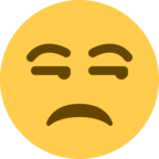 Unamused Face