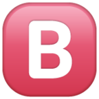 B Button (Blood Type)