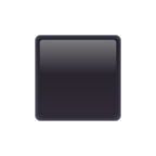 Black Medium Square