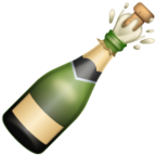 Bottle with Popping Cork