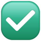 Check Mark Button