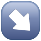 Down-Right Arrow