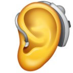 Ear with Hearing Aid