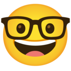Display emoji by the platform Google