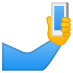 Display emoji by the platform Google